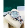 NF factory V5 lady watch 31mm green Dial rose gold silver strap Automatic Mechanical two tone jubilee Asia 2813 movement lady Wristwatches gift