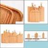 Siecianie bloków dostosowane do dębu chleb z litego drewna paleta w zachodnim stylu kwadratowy kwadratowa tablica Peel Akcesoria piekarni dekoracje 5829464