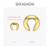 Stud ENFASHION Punk Bal Oor Manchet Clip Op Oorbellen Voor Vrouwen Goud Kleur Rock Pea Oorbellen Zonder Piercing Pendientes Mujer EC191031201645