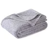 Sublimation Polyster Blanket 50x60inch Blank Grey Jersey Sweater Fleece Blankets DIY Printing Sofa Bed Rug FY5623 b1014