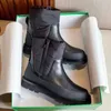 Designer Luxury Boots Dames Winterplatform Kussen Down Boots Leather enkel Boot Skiing Sneaker Water Stain Resistent Winter Mid-Kalf Non-slip Outsool met doos No417