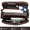 Briefcases Genuine Leather Crossbody Bags For Men Vintage Handbags Small Flap Men's Shoulder Male Casual Office Messenger