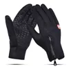 Sports Gloves Driving Zipper Winter Fleece Windproof Warm Touch Screen Outdoor Mountaineering Cycling Ski Gloves for Men And Women