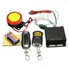 Motorcycle Apparel 12V Universal Car Motorbike Scooter Anti Theft Alarm System With Double