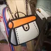 Bolsas de noite bolsa de bolo laranja bolsa de ombro crossbody saco de desenho animado