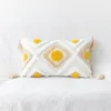 Cuscino Boho Cover Geometrico Trapuntato Ricamo Fiori S Copre Nappa Semplice Decorativo Per La Casa Per Soggiorno