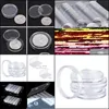 Boîtes De Rangement Bacs 100 Pcs Porte-Capsule De Pièce De Monnaie Transparente 27Mm 30Mm En Plastique Transparent Rond À Collectionner Médaille Boîte De Rangement Cas Collection Otgyu