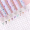 Colors Cute Butterfly Colorful Refill Set di cancelleria Animal Ballpoint Pen Roller Ball Mermaid