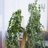 装飾的な花屋外UV耐性壁のための偽のシダの人工吊り下げ植物屋内
