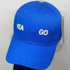 Ball Caps New Ball Cap Embroidered Letter Designer Canvas Sunscreen Hat Men Women Sports Style Hats