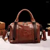 Вечерние сумки Johnature Retro Women Sidbag 2022 большие мощности PU