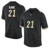 NCAA College Purdue Football 12 Austin Burton Jersey 15 Charlie Jones 8 TJ Sheffield 21 Sanoussi Kane 43 Kieren Douglas University All Sched Team Black