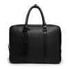 Cartelle Borsa da uomo Borsa da lavoro alla moda Cartella multifunzionale Borsa in pelle PU portatile di fascia alta Commuter OL Computer