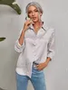 Office Lady Leopard Print Shirt Spring 2022 Work Wear Turn-down Collar Long Sleeve Single Breasted Blouse Women Clothing