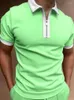 Мужские Polos 2022 Polo Shirt Men Men Summer Tops Хлопко короткий рукав чистый цвет классический бизнес homme us size