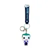 Animation dessin animé Clown série porte-clés sangles mignon PVC sac pendentif voiture porte-clés cadeau en gros charme