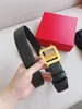 2023 Designer Belt Men Women Luxury Belts Big gold buckle genuine leather Fashion Belts Classical Strap ceinture 2.0cm 3.0cm 3.4cm 3.8cm Width Black Red White