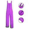 Skiing Pants Bib Ski Outdoor Waterproof And Windproof Warm Overalls Double-Layer Insulated