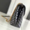 Torebki wieczorowe najwyższej jakości LOULOU Fashion Woman luksusowe torby projektanci 5A torebki z prawdziwej skóry messenger crossbody torba na ramię z łańcuszkiem Totes Lady Wallet