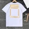 T-shirts voor heren zomerheren Damesontwerpers T shirts losse T-stukken modemerken tops man