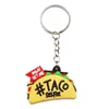 6styles estilo mexicano colorido colorido PVC Keychains Key Holder Bag Car Decora￧￣o do presente de decora￧￣o