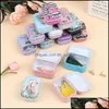 Jewelry Pouches Bags Jewelry Pouches Cute Tin Box Sealed Jar Packing Boxes Candy Small Storage Cans Coin Earrings Headphones Gift Dr Dhf78