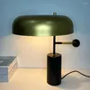 Lampes de table Post Moderne Mode LED Éclairage Simple Salon Américain Étude Chambre El Lampe Décorative De Chevet Veilleuses