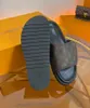 2023 Fashion Women Sandals Genuine Leather Slippers Summer Flat Stylist Slides Ladies Beach Sandal Party Wedding Slipper With Box -K069