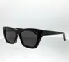 276 Mica Sunglasses Популярные дизайнерские женщины модные ретро -ретро -кошачьи карды каркасные очки летний отдых в диком стиле UV400 Man Lunettes поставляется с корпусом