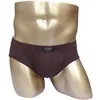 Slips Arrivée Solide Slips Usine Vente Directe 3pcs / Lot Mens Coton Bikini Pantalon Hommes Sous-Vêtements Grande Taille