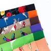 Chaussettes pour hommes mode occidentale dessin animé unisexe mignon perroquet colibri papillon imprimé automne hiver drôle Harajuku hommes femmes Sox