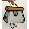 Bolsas de noite bolsa de bolo laranja bolsa de ombro crossbody saco de desenho animado