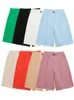 Dwuczęściowe spodnie dla kobiet Tangada 2022 Autumn Kobiety Eleganckie solidne biuro Blazer Shorts
