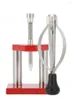 Relógio kits de reparo Red Tool Tool Hand Punger Removedor Definir Kit de aço de liga sólida com 6 matrizes plásticas