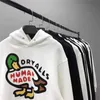 Sweats à capuche pour hommes Sweatshirts Impression de canard de haute qualité Human Made Hommes Sweat à capuche Mode Casual Streetwear Femmes Pull