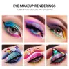 Eye Shadow Primer DIY Body Printing Eyeshadow Make Up Tools For Eyes Makeup Hallowen Holidays Wholesale