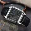 Men AAA Watches Clock Top Luxury Brand Original Quartz Wristwatches Leather Strap Calendar Square Watch Relogio Masculino1837046