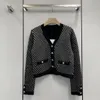 chan giacca di marca da donna 2022 nuovo autunno inverno giacca moda maglione maglieria cappotto primavera casual cardigan a righe di alta qualità cappotto compleanno regalo di natale