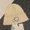 Solide Herren Designer Beanie Hüte Für Frau Mode Winter Hut Luxus Wolle Gestrickte Kappe Motorhaube Weiche Ausgestattet Warme Mützen Tomsid