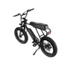 M20x 20 cali rower elektryczny 500 W 48V Silnik 10ah Bateria 4.0 Fat Opona Downshift Front Fork Electri Electri Motocykl Harley 25 mil MTB EBIK