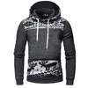 Men's Hoodies 1Pc Christmas Zip For Men Autumn Winter Fleece Print Xmas Hoody Full Sweatshirts Top 2022