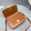 Goya designer väska handväska brun flik våg dam plånböcker rött läder Kuvert axelväskor påse Dicky0750b Crossbody Satchel kvällslåda kvinnor Lyxväska