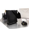 مصمم SANGLE BUCKET Bags Women Shoulder Crossbody Handbag Purse دلو صغير من الجلد المحبب الناعم