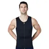 Men's Body Shapers Men's Shaper Corset Neoprene Fitness Vest Sweat Steampunk Men Abdomen Waist Sauna Suit Breathable