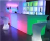 110 cm di altezza portatile LED luminoso tavolo da bar cassiere contatore colorato che cambia salone reception club cameriere discoteca discoteca forniture