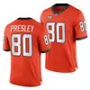 NCAA College Football Oklahoma State Cowboys Jersey 3 Spencer Sanders 20 Dominic Richardson 8 Braydon Johnson 80 Brennan Presley 9 Bryson Green 0 Mason Cobb Uniform