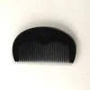 500 pezzi spazzole per capelli pettine in legno pesca naturale pettine tascabile in legno barba personalizzato inciso il tuo logo