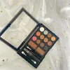 Eye Shadow 14 Natural Colors With Small Brush Eyeshadow Palette Warm Smokey Shimmer Makeup Matte Glitter Blush Ladies Cosmetics