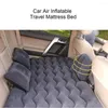 Interior Accessories Car Air Mattress Travel Bed Moisture-proof Inflatable Back Seat Sofa For Without Pump