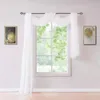 Kurtyna 1PC Wedding Treal Tiulle Sheer Curtains for Living Room Małżeństwo łukowe drzwi przędzy sypialnia gaza kuchenna Drapery